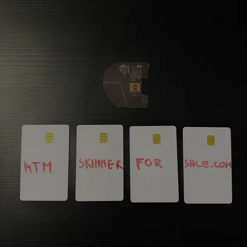 EMV Shimmer - Invisible Credit Card Skimmer for ATM
